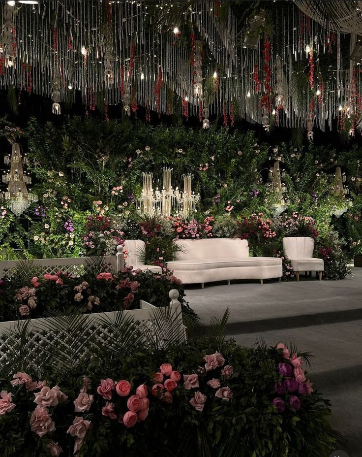 WhatsApp Image 2026-05-28 at 12.48.04 AM Enchanted Garden Wedding Stage Décor - Image 1