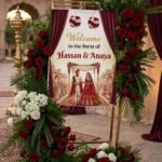Luxury Barat Welcome Sign Board