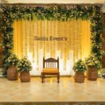 Luxury Mehndi Floral Stage Décor