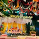 Luxury Mehndi Stage Decor