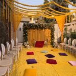 Luxury Marigold Mehndi Decor