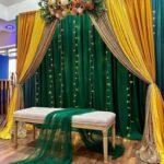 Luxury Mehndi Stage Décor