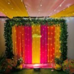 Luxury Haldi Stage Decor Lahore