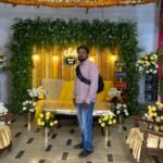 Luxury Mehndi Stage Floral Decor