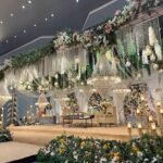 Crystal Garden Luxury Wedding Stage Décor