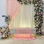 Luxury Pastel Floral Nikkah & Engagement Stage Decor