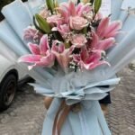 Luxury Pink Lily Bouquet