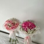 Luxury Rose & Gypsophila Bridal Bouquets