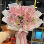 Luxury Pink Lily Bouquet