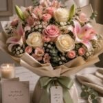 Luxury Blush Rose & Lily Premium Bouquet