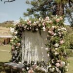 Luxury Garden Wedding Floral Arch