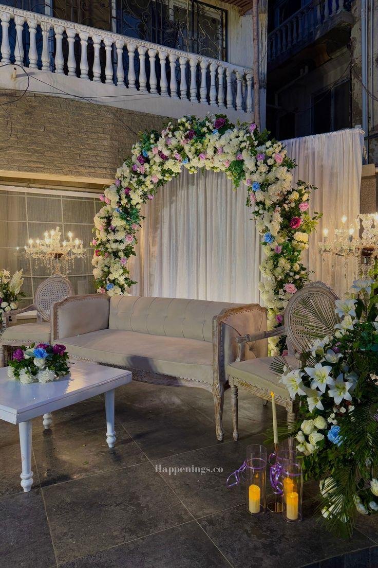 WhatsApp Image 2026-05-28 at 12.56.20 AM Luxury Floral Wedding Stage Arch Décor - Image 1