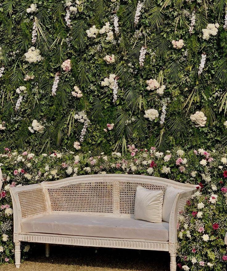 WhatsApp Image 2026-05-28 at 12.56.34 AM Luxury Emerald Foliage & White Rose Wedding Stage - Image 1
