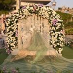 Luxury Rose Floral Arch Stage Décor