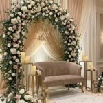 Luxury Pastel Wedding Stage Décor