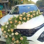 Luxury Wedding Car Flower Decoration