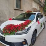 Luxury Wedding Car Floral Decoration