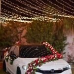 Luxury Wedding Car Floral Décor