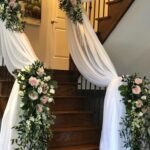Luxury Wedding Staircase Floral Décor