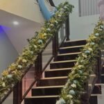 Luxury Wedding Staircase Floral Decor