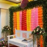 Luxury Mehndi Stage Decor