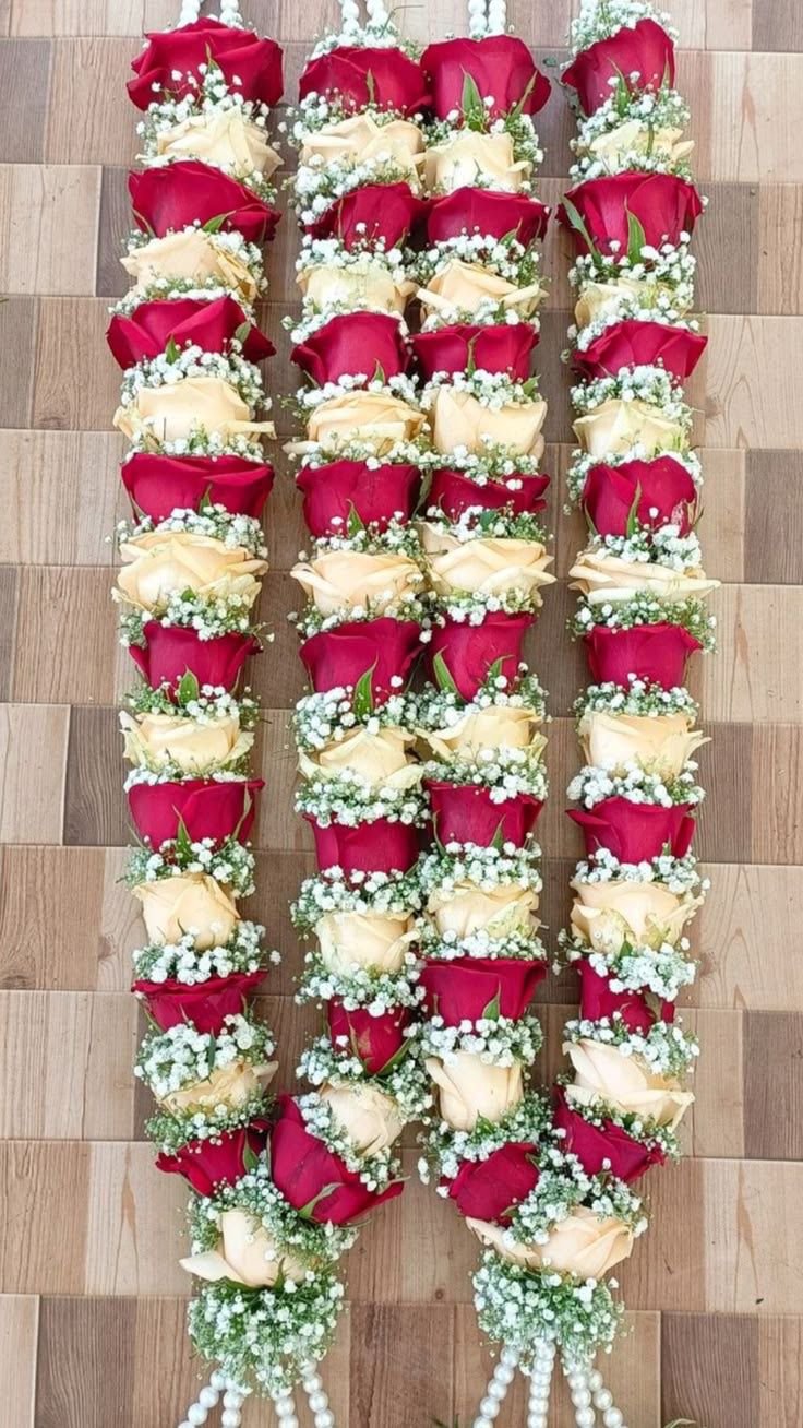 WhatsApp Image 2026-05-30 at 8.48.06 PM (1) Luxury Rose & Baby’s Breath Wedding Varmala - Image 1