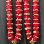 Premium Red Rose Bridal Garland | Haar