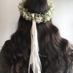 Luxury White Floral Crown | Premium Bridal Hair Tiara